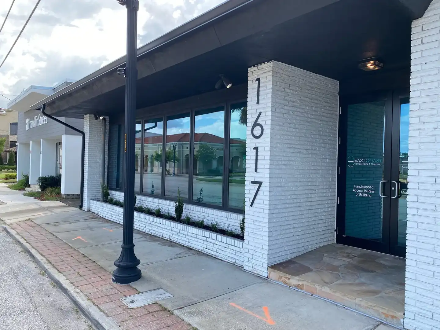 East Coast Compounding & Pharmacy storefront at 1617 Atlantic Blvd. in Jacksonville, Florida